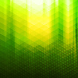 Green-yellow color polygonal vector background