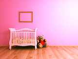 Baby room pink