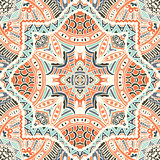 Abstract geometric mosaic vintage ethnic ornamental