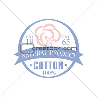 Cotton Natural Product Logo Design