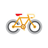 Holandaise Bicycle Simplified Icon