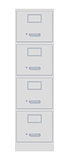 Office cabinet isolated over white background