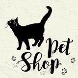 Background for pet shop