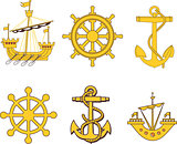 Heraldic marine set