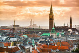 Copenhagen, Denmark Cityscape