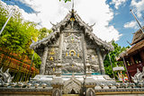 Siver Temple in Thailand