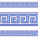 Greek geometrical vector pattern