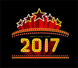 New Year marquee 2017