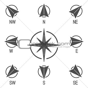 Compass Icons Collection