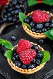 Tartlets with berries