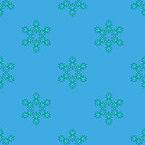 Creative Ornamental Seamless Blue Pattern