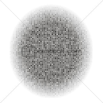 Abstract Grey Creative Pixel Technology Background