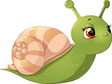 snail with mobil home