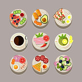 Breakfast Concept With Fresh Food
