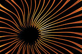 Abstract orange lighted background sun rays