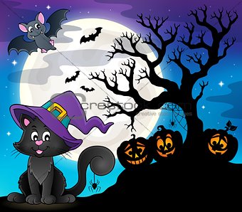 Halloween cat theme image 8