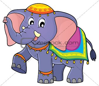 Indian elephant theme image 1
