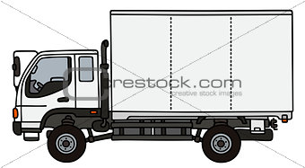 Small delivery truck