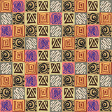 seamless aztec pattern