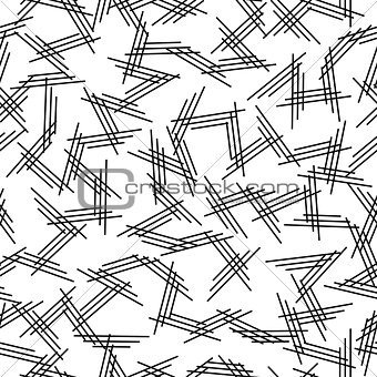 Geometric seamless pattern with lines.