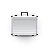 Vector metal briefcase