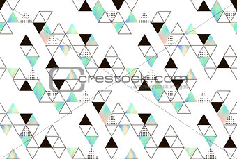 Soft hologram color Abstract
