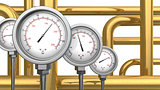 manometer and pipes