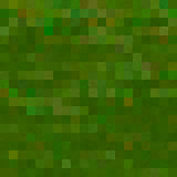 Bright green pixelated grass, seamless pattern