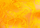 Bright flame of fire, horizontal abstract background