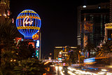 Las Vegas Strip night view
