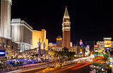 Las Vegas Strip night view