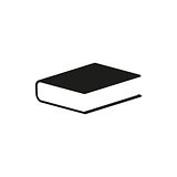 black book simple icon