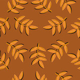 Seamless pattern with leaf, abstract leaf texture, endless background