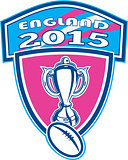 Rugby Cup Ball England 2015 Shield