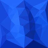Bright Navy Blue Abstract Low Polygon Background