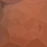 Burnt Orange Abstract Low Polygon Background