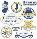 New Jersey generic stamps and signs