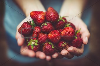 Handful of berries