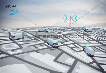 3D Rendering GPS route