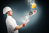 Magic cooking recipes on the web