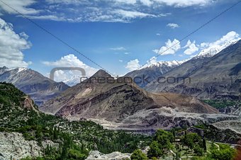 Karakoram mountain, Pakistan