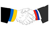 The friendship between Russia and Ukraine