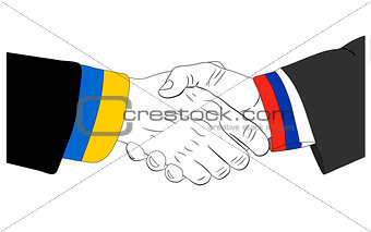 The friendship between Russia and Ukraine
