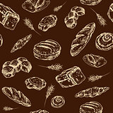 Bread  and bakery pattern