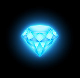 Light blue diamond