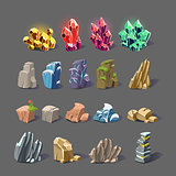 Magic Crystal and Rock Textures