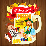 Oktoberfest party flyer