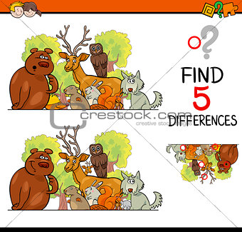 differences game for children