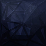 Abstract low poly geometric background with triangles