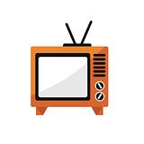 TV Icon Vector Illustration 